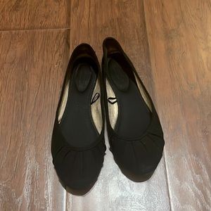 Black flats